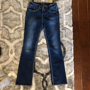 Woman’s Silver Jeans